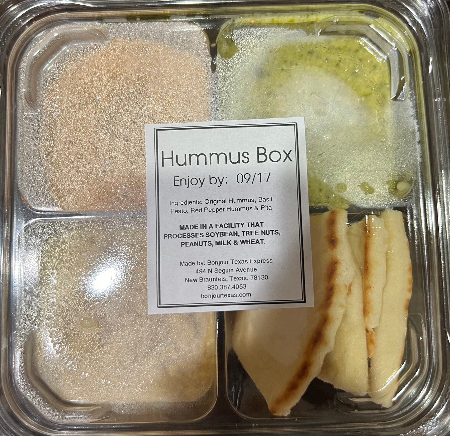 Hummus Protein Box