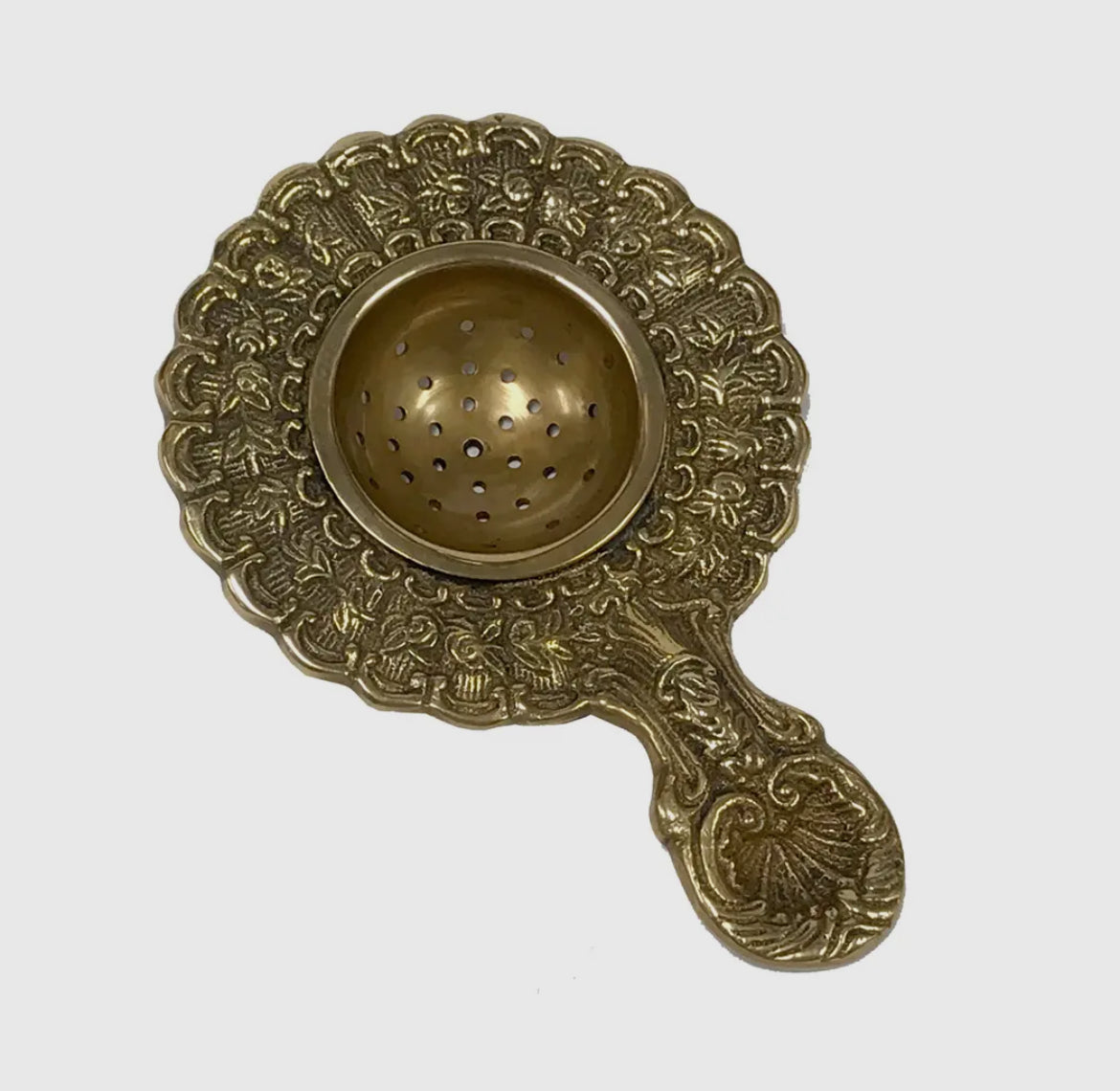 Antique Brass Strainer