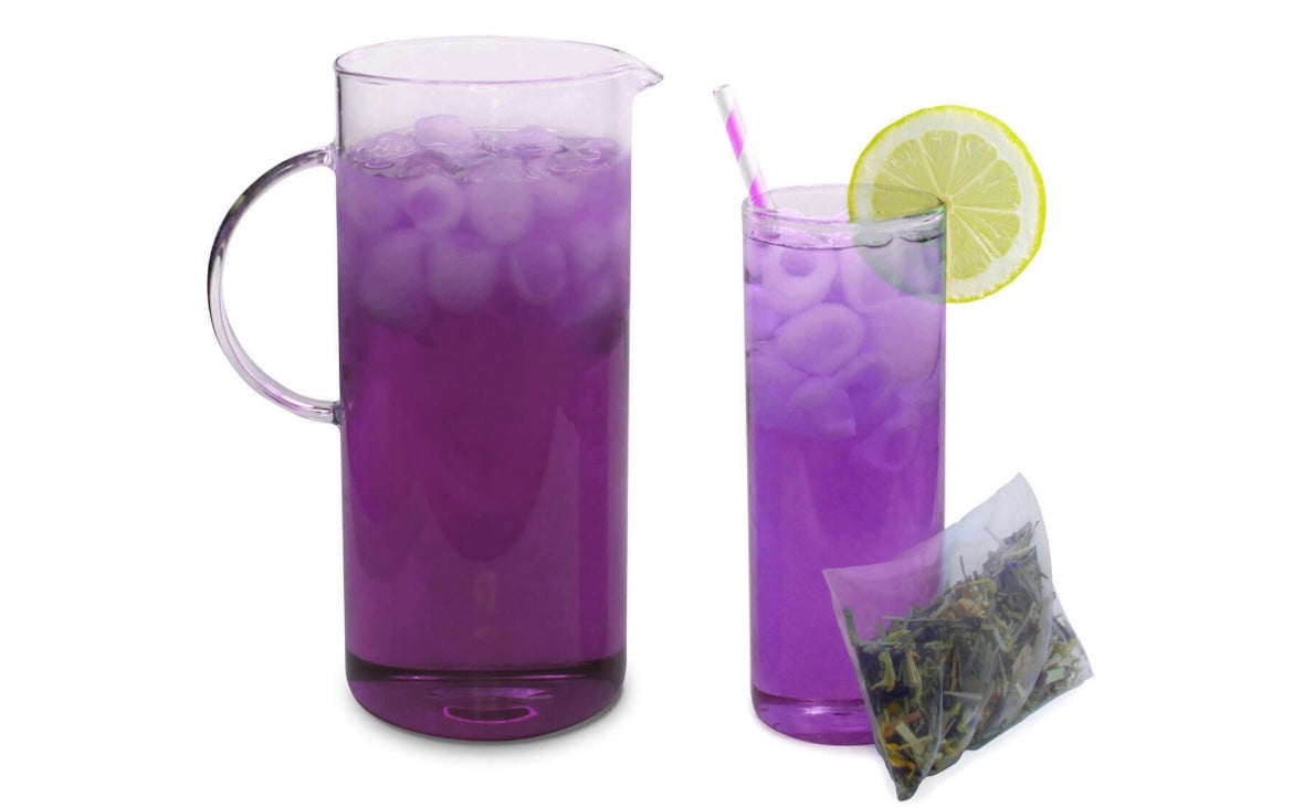 purple papayaberry iced tea