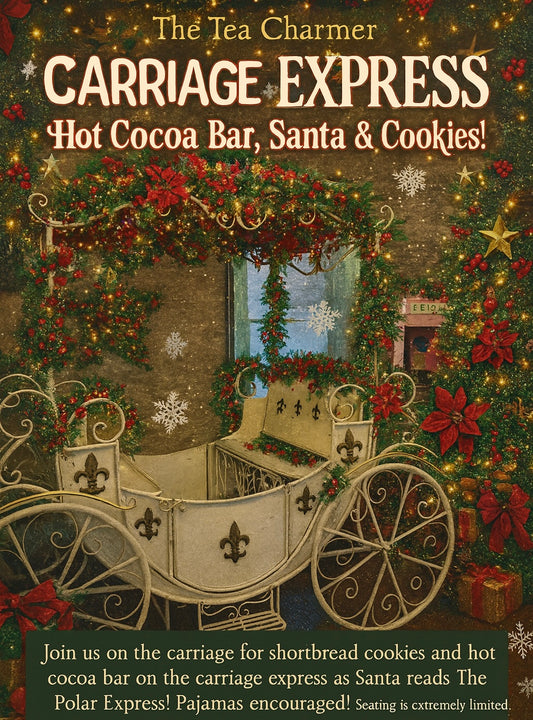 Carriage Express! December 19th, 9am-10:30am
