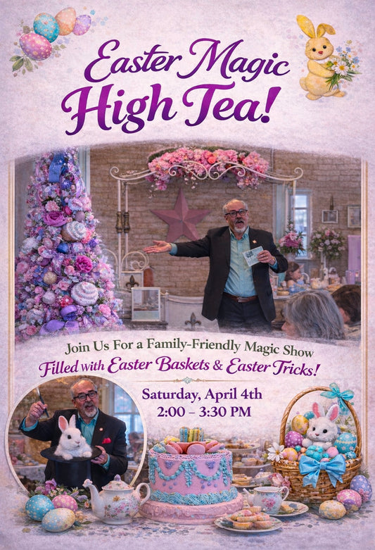 Easter Magic Show April 4th 2:00-3:30
